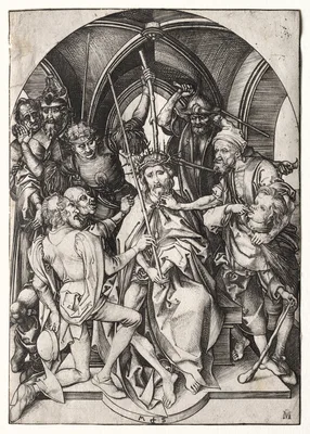Christ Crowned with Thorns — Martin Schongauer