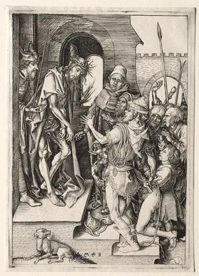 The Passion: Ecce Homo — Martin Schongauer