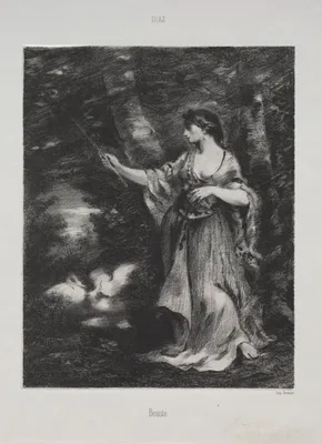 Beauté — Narcisse Virgilio Díaz