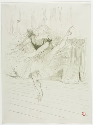 Miss Ida Heath, English Dancer — Henri de Toulouse-Lautrec