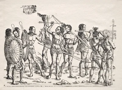 The King of Cochin — Hans Burgkmair the Elder
