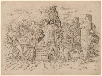 The Entombment — Andrea Mantegna