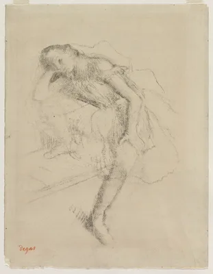 Dancer at Rest — Edgar Degas