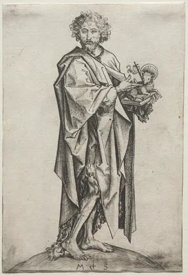 St. John the Baptist — Martin Schongauer