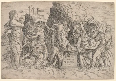 Entombment — Giovanni Antonio da Brescia