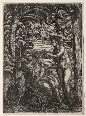 Venus and Mercury — Hans Burgkmair the Elder