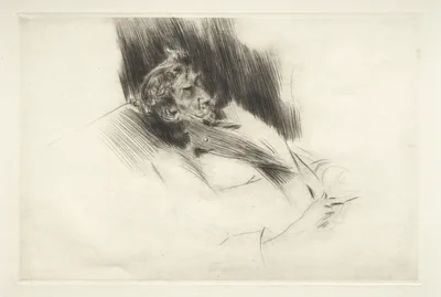 Whistler Asleep — Giovanni Boldini