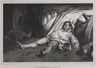 Rue Transnonain, April 15, 1834 — Honoré Daumier