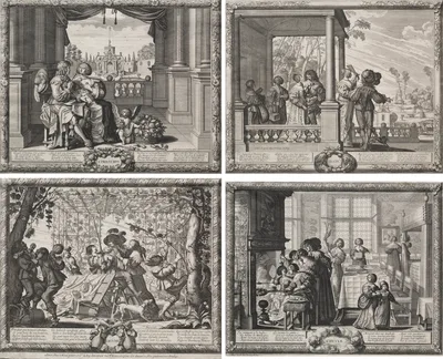 The Four Seasons — Abraham Bosse