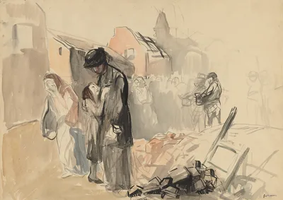 Reconquered Territory (recto) — Jean-Louis Forain