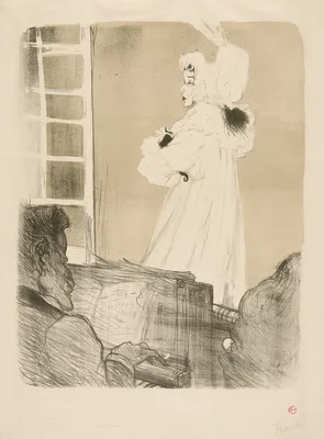 Miss May Belfort — Henri de Toulouse-Lautrec