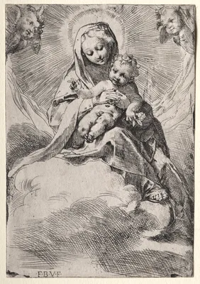 Madonna in the Clouds — Federico Barocci