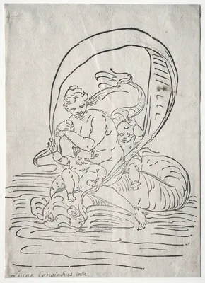 The Triumph of Amphitrite — Luca Cambiaso