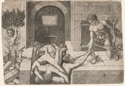 Allegory of the Rescue of Humanity: Virtus Deserta — Giovanni Antonio da Brescia
