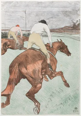 The Jockey — Henri de Toulouse-Lautrec
