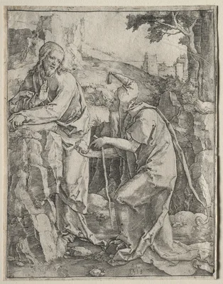 The Temptation of Christ — Lucas van Leyden