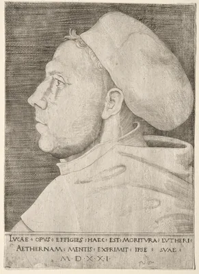 Martin Luther — Lucas Cranach the Younger