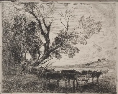 The Ford — Charles-François Daubigny