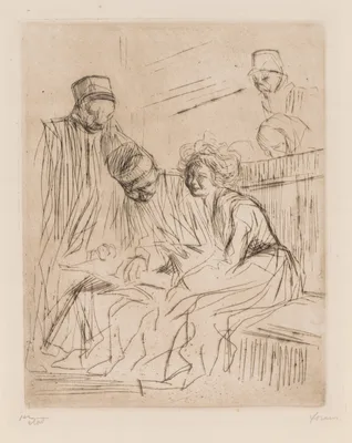 Reading of the Barrister's Brief — Jean-Louis Forain