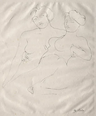 Two Figures — Auguste Rodin