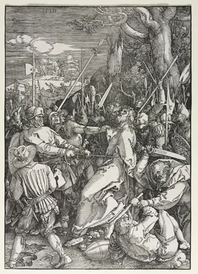 The Large Passion:  The Betrayal of Christ — Albrecht Dürer