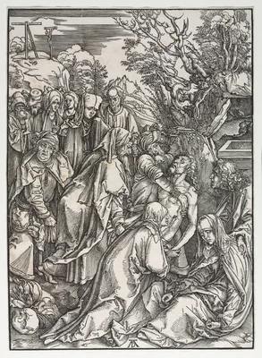 The Great Passion:  The Deposition — Albrecht Dürer