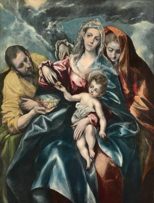 The Holy Family with Mary Magdalen — El Greco