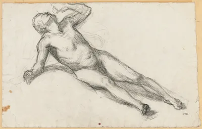Study for The War — Pierre Puvis de Chavannes