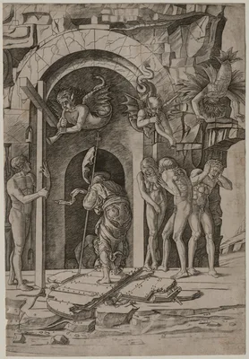 Descent into Limbo — Giovanni Antonio da Brescia