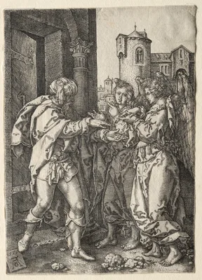 The Story of Lot — Heinrich Aldegrever