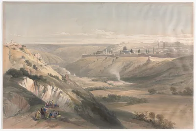 Jerusalem from the Mount of Olives — David Roberts