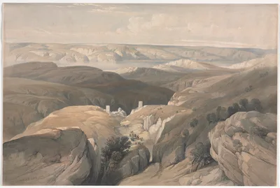 Convent of St. Saba — David Roberts