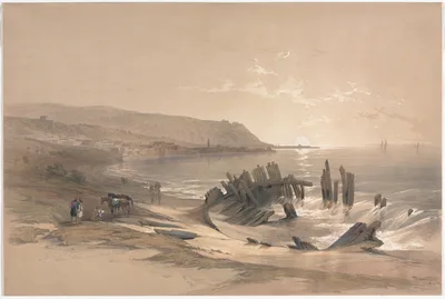 Caiaphas Looking Towards Mount Carmel — David Roberts