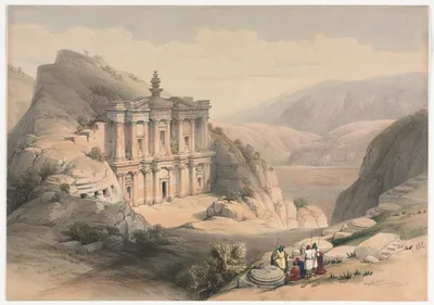 El Deir Petra — David Roberts
