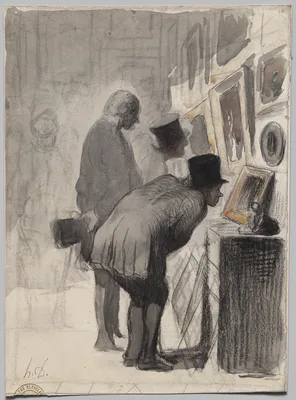Art Lovers — Honoré Daumier
