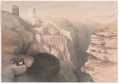 Convent of St. Saba — David Roberts
