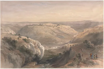 Jerusalem from the South — David Roberts