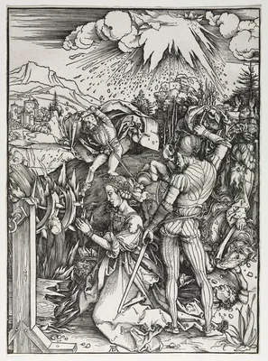 The Martyrdom of Saint Catherine of Alexandria — Albrecht Dürer