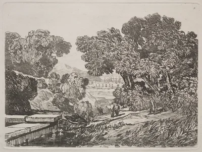 Liber Studiorum:  A Study — John Sell Cotman