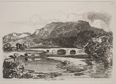 Liber Studiorum:  Tan y Beolch, North Wales — John Sell Cotman