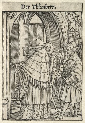 Dance of Death:  The Canon — Hans Holbein the Younger