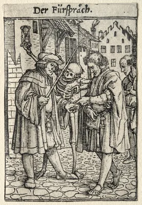 Dance of Death:  The Advocate — Hans Holbein the Younger