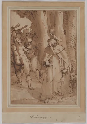 Temptation of Saint Anthony — Luca Cambiaso