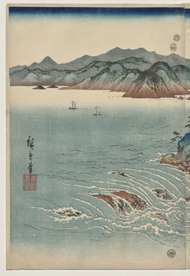 The Whirlpools of Awa — Utagawa Hiroshige