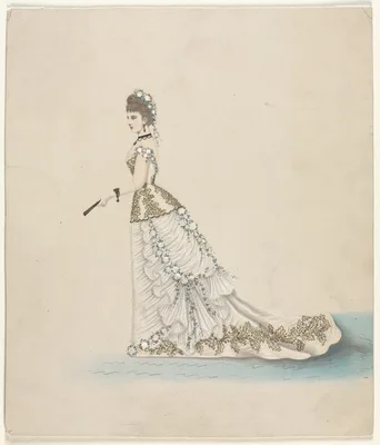 Fashion Study (designed for Worth)