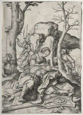 Samson and Delilah — Lucas van Leyden