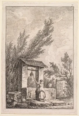 Le Puits — Hubert Robert