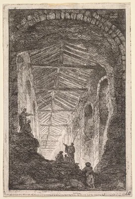 The Antique Gallery — Hubert Robert