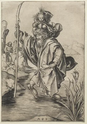 St. Christopher — Martin Schongauer