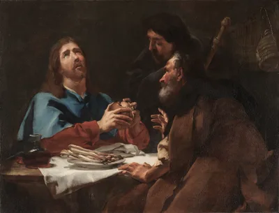 The Supper at Emmaus — Giovanni Battista Piazzetta